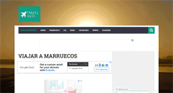 Desktop Screenshot of marruecos.travelguia.net