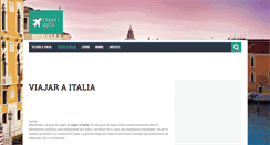 Desktop Screenshot of italia.travelguia.net