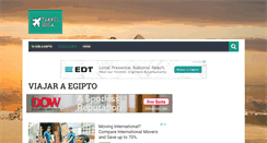 Desktop Screenshot of egipto.travelguia.net
